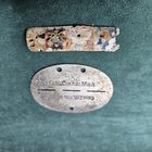 Старт с 1 Рубля !!! 2шт жетон WW2 Германия колодка накладка Меч мечи !!!