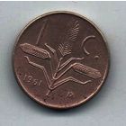 МЕКСИКАНСКИЕ СОЕДИНЁННЫЕ ШТАТЫ. 1 СЕНТАВО 1961. КРЕСТ ИЗ КОЛОСЬЕВ.