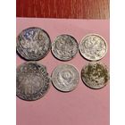 Серебренные монеты сборка