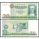 ГДР 20 марок образца 1975 года UNC p29a