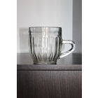 Стеклянный пивной бокал, объем 0,5 л.