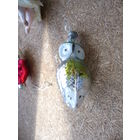 Елочная игрушка СССР, сова