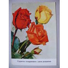 Сердечно поздравляем с днем рождения! 1972, чистая, изд. ГДР.