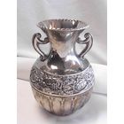 Ваза каминная с ручками Серебрение