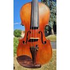 Английская мастеровая скрипка Bela Szepessy 19 век