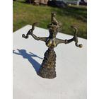 Бронзовая статуэтка Минойская богиня со змеями
