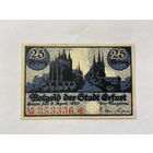 Нотгельд 25 пфеннигов Эрфурт. Веймарская республика - 1602