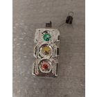 Светофор ёлочная игрушка СССР.  С рубля.