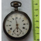 Редкие ЧАСЫ СЕРЕБРО старинные КАРМАННЫЕ царские красивые механизм 1