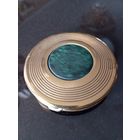 - ПУДРЕНИЦА Германия 1950-ые латунь позолота