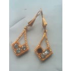 Серьги с камнями .СССР