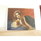 Открытка 1961 СССР Живопись Брюллов Турчанка