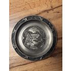 Тарелка оловянная