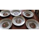 Тарелки глубокие Мадонны 6шт.