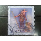 Латвия, 2006. Святой Христофор, статуя