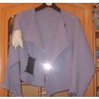 Теплая накидка-болеро, на размер 48-52