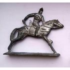 РЕДКИЙ Оловянный солдатик. ВСАДНИК с мечом