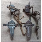 Винтажные Антикварные Немецкие коньки HUDORA Eis-Zepp.