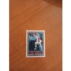 1920 Латвия Мих 60 зуб Лин 11 1/2 чистая клей лёгкая наклейка (2-8)