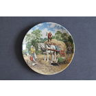 Тарелка коллекционная [1989г., Англия, Wedgwood, Сенокос, Bradex #26-W90-35.3] D=20см.