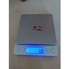 Серьги золотые 585 пробы с бриллиантами