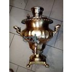 Самовар фабрика Б.Г. Тейле  46х39см. Самоварная фабрика Тейле основана в 1870 году выпускала традиционные угольные самовары и нетрадиционные на керосине и другом топливе.