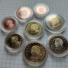 Набор монет евро в озноменование избрания папы Бенедикта 16 .Выпуск 2005 года Ватикан.