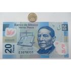 Werty71 Мексика 20 песо 2006 UNC банкнота