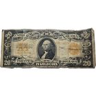 США, 20 долларов 1922 г. Золотой сертификат. Редкость. С рубля.
