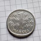 Финляндия  1 марка 1965 г.  Серебро.