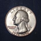 США 25 центов 1976 D  200 лет независимости США