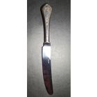 Нож столовый шикарный, серебро 925 проба, С РУБЛЯ! Лот серебра #11