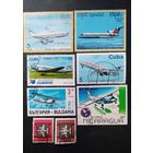 Транспорт \25фа\ самолет авиация