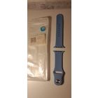 Силиконовый ремешок  для Apple Watch  размер S / M Голубой