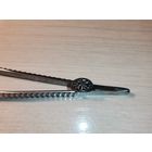 Серьга одиночка, 3 клейма, застёжка рабочая.