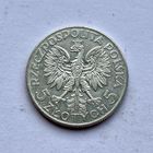 Монета СЕРЕБРО Польша 5 злотых 1933 год Ядвига ОТЛИЧНЫЕ