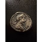 Денарий.  Луций Вер.  Римская Империя. СЕРЕБРО.