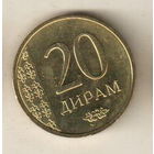 Таджикистан 20 дирам 2015