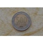 Чили 500 песо 2002