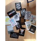 Открытка, 15 шт. Абстракция. ЦЕНА  ЗА  ВСЕ