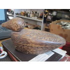 Деревянная шкатулка Утка.