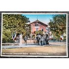 Французские солдаты в немецком городке Бад Кройцнах. До 1930 г. Подписана.