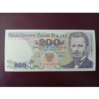 Польша 200 злотых 1988 UNC