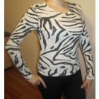 Шикарная кофта "под зебру'