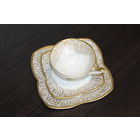 Фарфоровое чайное трио, клеймо, Германия.