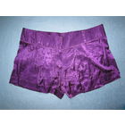 Мини-шорты атласные, р.44-46