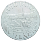 100 шиллингов 1978 Австрия 1100 лет городу Филлах! Серебро 24 грамма 640 пробы! ВОЗМОЖЕН ОБМЕН!