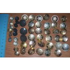 Лот пуговиц СССР--50 штук одним лотом