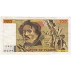 Франция 100 франков 1978.  серия Z4 282298