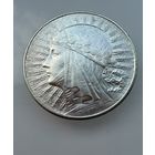5 злотых 1933 г.  Польша.   Ядвига.  СЕРЕБРО.